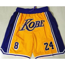 NBA Los Angeles Lakers Kobe Džepne Kratke Hlače M002 Swingman